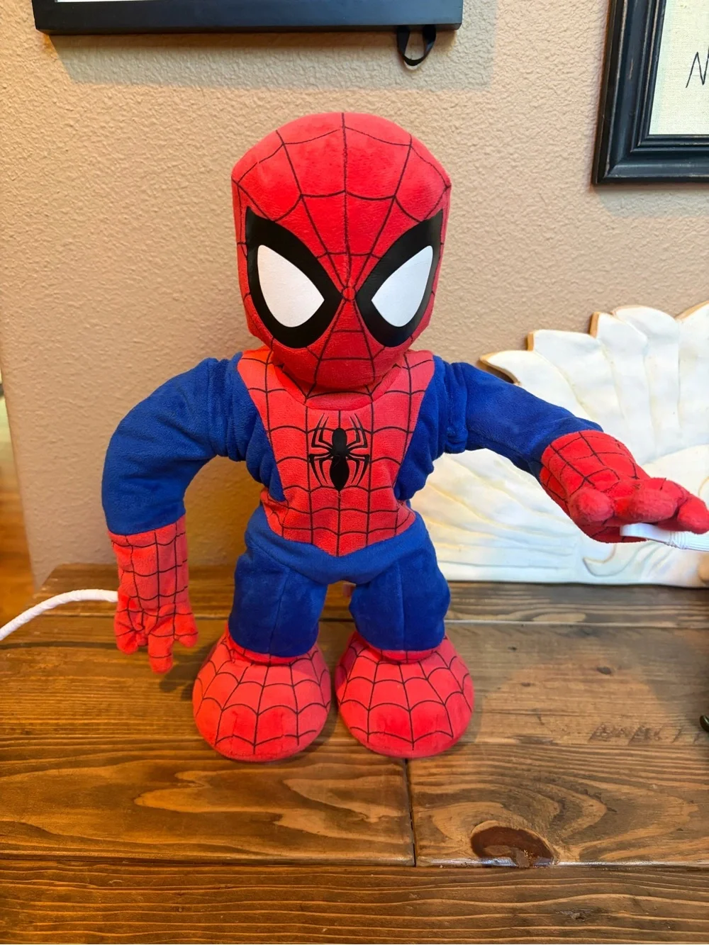 Just Play Marvel Swing and Sling Spider-Man 14 inches tall!